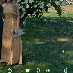 Birdy Grey Yellow Floral Wedding Dress